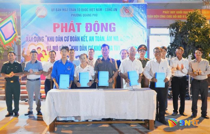 Nhiều hoạt động tuyên truyền về phòng, chống ma túy được chính quyền phường Quảng Phú lồng ghép triển khai hiệu quả. Ảnh: CTV