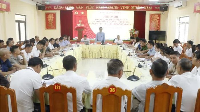 Quang cảnh hội nghị.