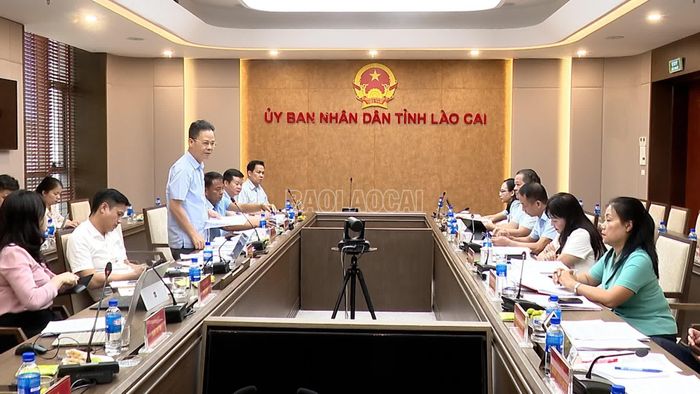 Đoàn giám sát của HĐND tỉnh làm việc với UBND tỉnh về thực hiện chính sách, pháp luật về bồi thường, hỗ trợ, tái định cư khi Nhà nước thu hồi đất để thực hiện các dự án trên địa bàn tỉnh Lào Cai giai đoạn từ ngày 1/7/2025 đến ngày 30/6/2026.