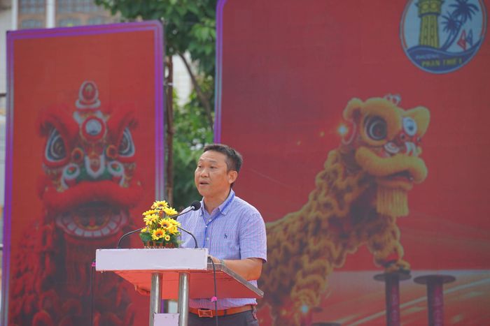 Ông Nguyễn Đình Quý, Trưởng ban tổ chức Lân sư rồng mở rộng lẩn thứ I - 2025