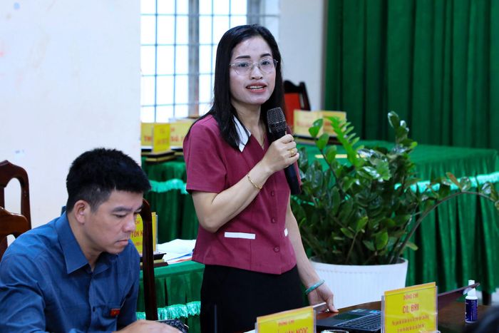 ĐBQH tỉnh Lâm Đồng Cil Bri đề nghị xã Quảng Sơn tiếp tục quan tâm đến đồng bào dân tộc thiểu số, đặc biệt là chính sách đối với phụ nữ và trẻ em