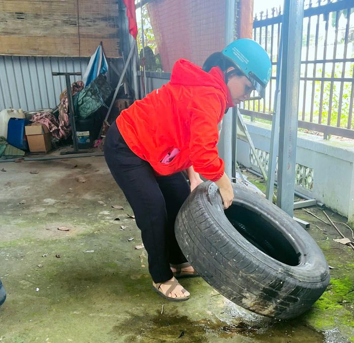 Tổng vệ sinh môi trường là hành động thiết thực phòng, chống sốt xuất huyết