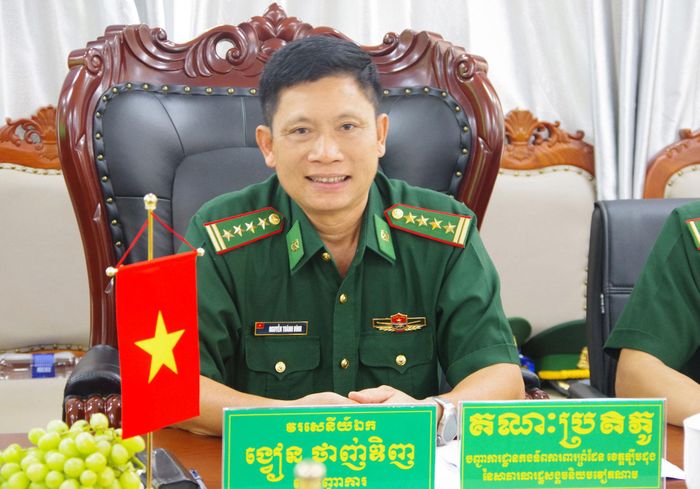 Đại tá Nguyễn Thành Đính, Chỉ huy trưởng Ban Chỉ huy Bộ đội Biên phòng tỉnh Lâm Đồng đánh giá công tác phối hợp quản lý, bảo vệ biên giới