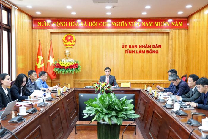 Quang cảnh hội thảo tại điểm cầu Lâm Đồng