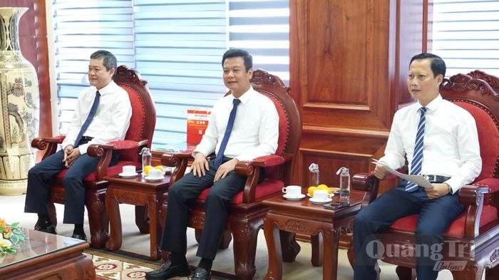 Đại biểu tham dự buổi tiếp - Ảnh: Q.V