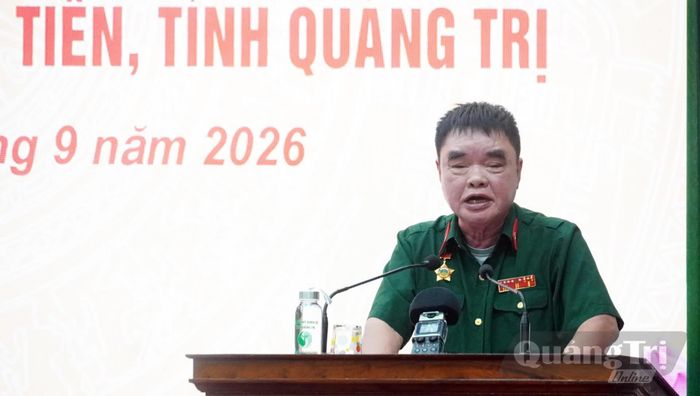 Đại biểu tham luận tại hội thảo - Ảnh: N.M