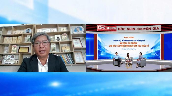 Ông Phan Bá Kiên - Giám đốc Công ty TNHH Baka kiến nghị cơ quan quản lý Nhà nước tăng cường tuyên truyền và có cơ chế tôn vinh sản phẩm chỉ dẫn địa lý 