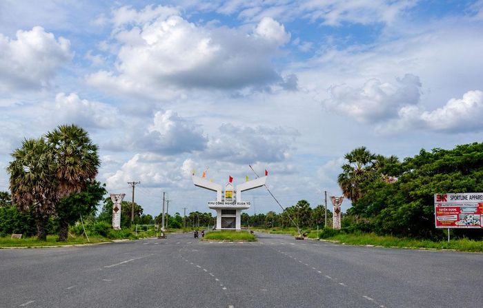 Khu Công nghiệp Xuân Tô tại phường Tịnh Biên (ảnh: Chung Thắng)