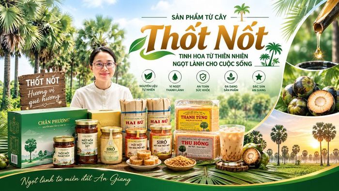 Hiện Tịnh Biên có 8 sản phẩm OCOP và đang hoàn thiện hồ sơ cho nhiều sản phẩm OCOP mới (Hình ảnh có sử dụng AI)