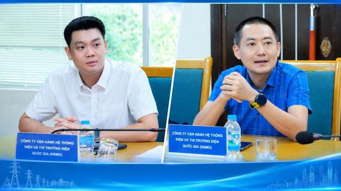 Đại diện Công ty Vận hành Hệ thống điện và Thị trường điện Quốc gia (NSMO) làm việc và trao đổi nghiệp vụ tại Công ty Điện lực Quảng Ninh