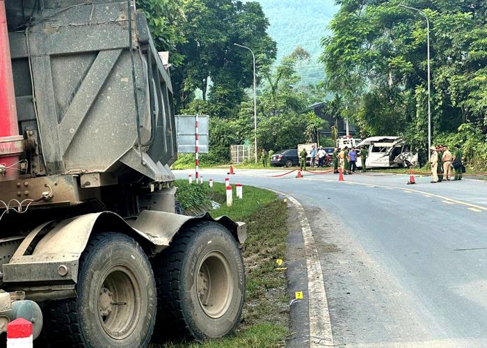 Hiện trường xảy ra vụ tai nạn. (Ảnh: CACC).