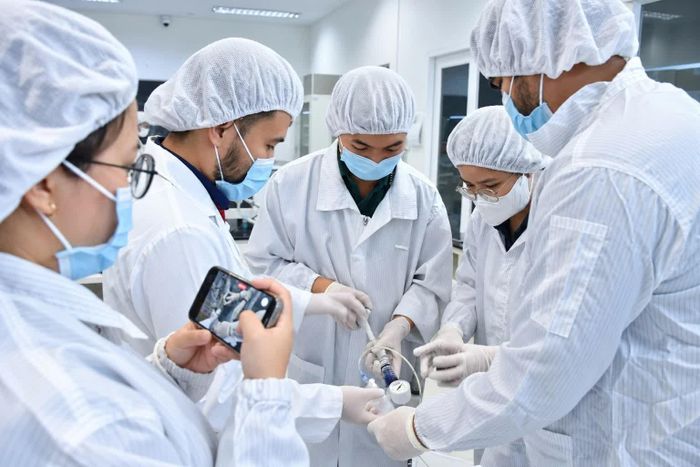 Hoạt động kiểm mẫu và lưu tại phòng sạch. Nguồn: USM