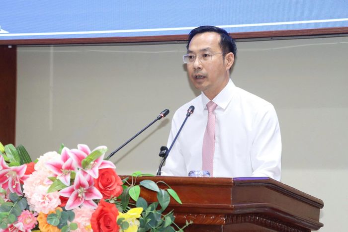 Chủ tịch UBND tỉnh Đồng Tháp Nguyễn Thanh Nhàn phát biểu nhận nhiệm vụ