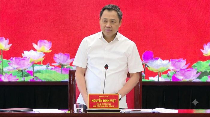 Phó Chủ tịch UBND tỉnh Sơn La Nguyễn Đình Việt phát biểu kết luận.