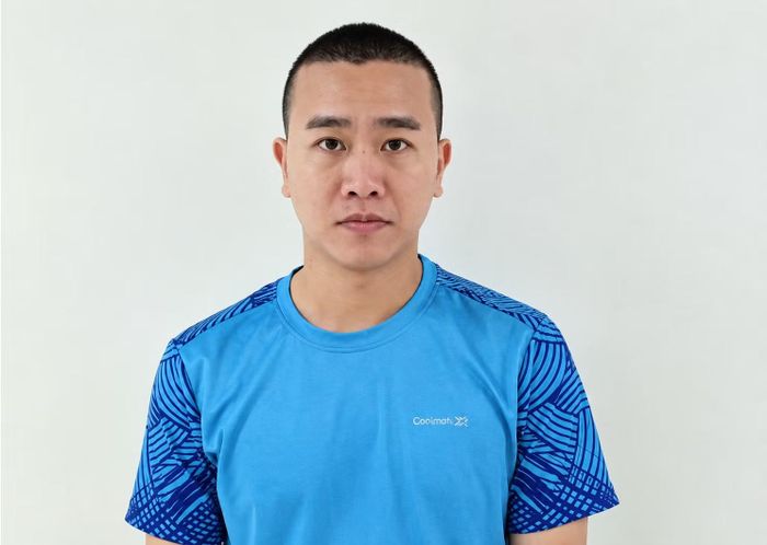 Bị can Hoàng Tạ Minh Cường cầm đầu đường dây cá độ bóng đá xuyên quốc gia.