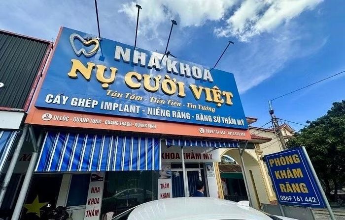 Hàng loạt cơ sở nha khoa không phép tại thời điểm kiểm tra.