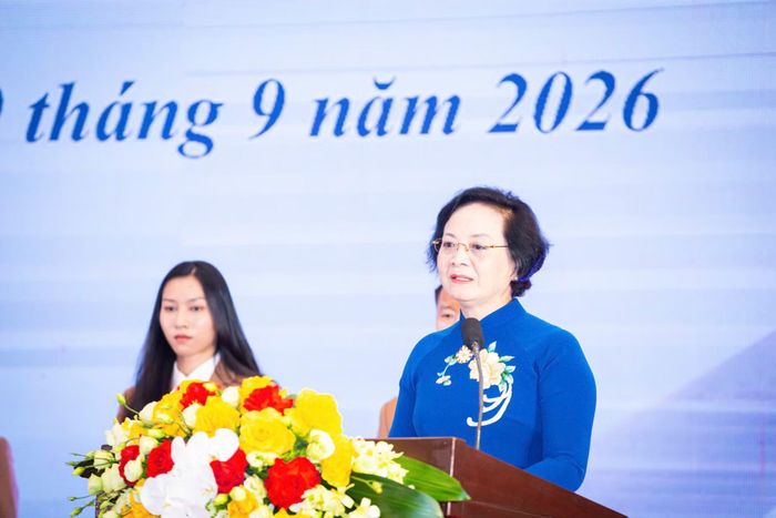 Phó Thủ tướng Chính phủ Phạm Thị Thanh Trà phát biểu tại buổi lễ.