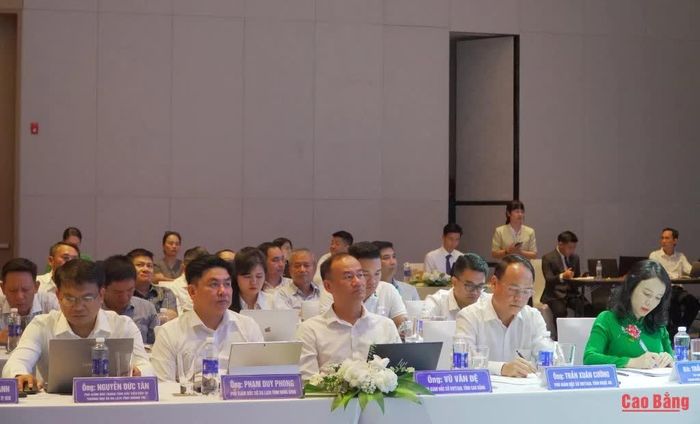 Đại diện lãnh đạo Sở Văn hóa, Thể thao, Du lịch các tỉnh, thành phố tham dự tọa đàm.
