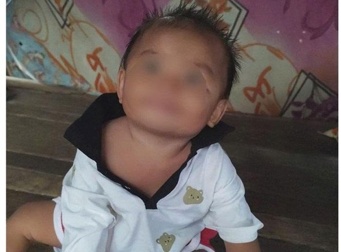 Cháu bé trong vụ việc. Ảnh: Lao động