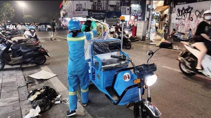 Mô hình xe điện góp phần giảm tiếng ồn, hướng tới đô thị xanh. Ảnh: ANTĐ