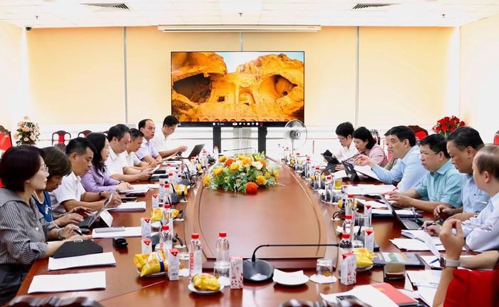 Quang cảnh buổi làm việc. Ảnh: bvhttdl.gov.vn