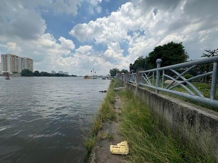 Khu vực phát hiện thi thể nạn nhân.