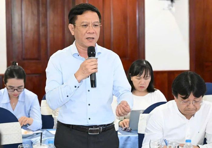 Ông Nguyễn Ngọc Hồi, Phó Giám đốc Sở VH-TT TPHCM phát biểu tại tọa đàm