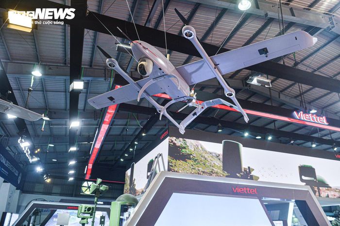 Mẫu UAV trinh sát do Viettel phát triển.