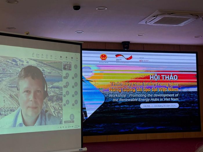 Ôông Kai Sawischlekwski, Phó Trưởng Cơ quan Phát triển Kinh tế Cuxhaven, Đức. Ảnh: Kiều Thoan Thu