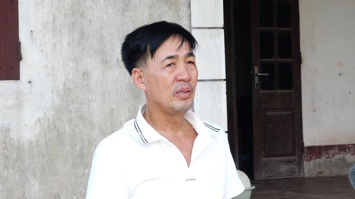Ông Nguyễn Văn Thành, chia sẻ nguyện vọng của người dân về phương án bồi thường, hỗ trợ và bố trí tái định cư tại chỗ, đồng thời bày tỏ sự đồng thuận với chủ trương phát triển của Nhà nước và địa phương. Ảnh: Đỗ Duẩn