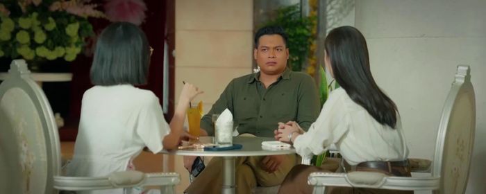 Phương nhờ Tùng can thiệp để giúp Khánh tránh rắc rối. Ảnh VTV