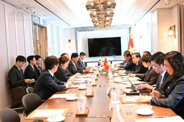 Quang cảnh cuộc tiếp. Ảnh: Media Quốc hội