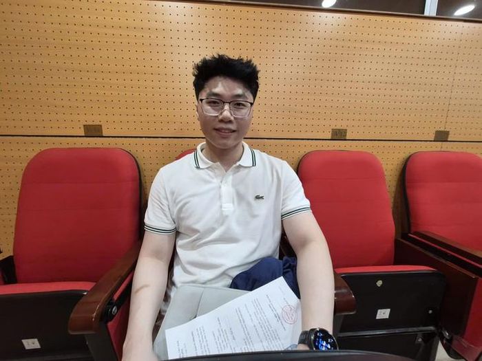 Bác sĩ nội trú ngành Ngoại khoa Nguyễn Bùi Quốc Anh. Ảnh: HB