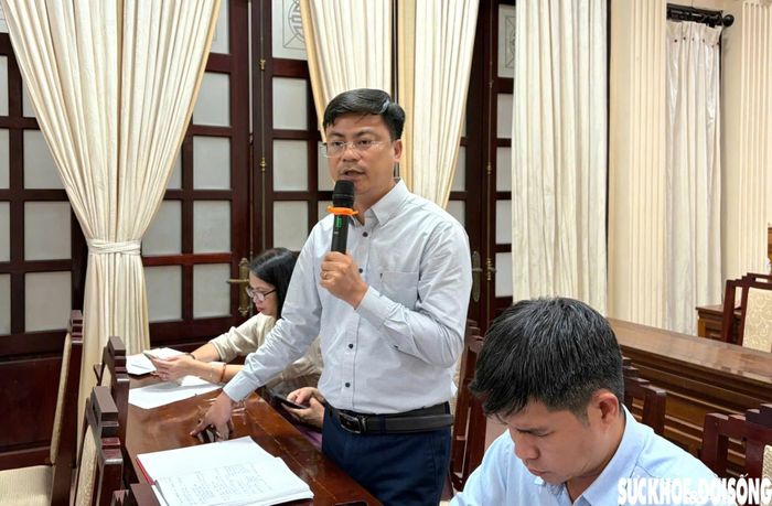 Ông Phạm Bá Thành, Chánh Văn phòng Sở Giáo dục và Đào tạo TP Huế. Ảnh: H.D.