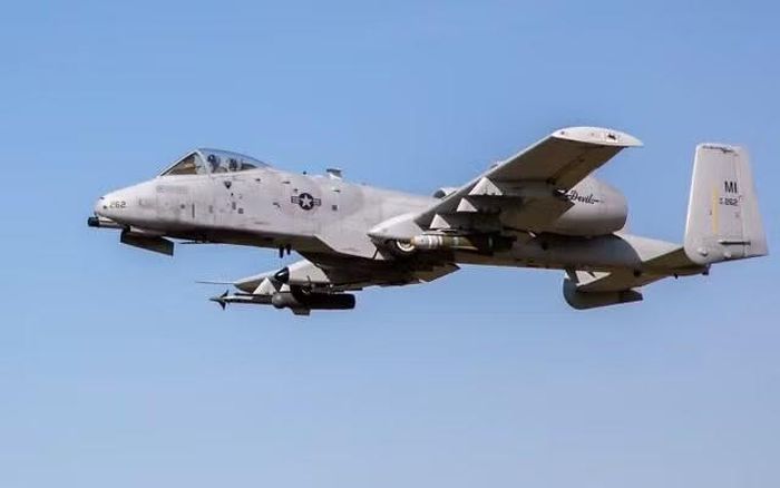 Máy bay A-10 Thunderbolt II của Không quân Mỹ (ảnh minh họa)