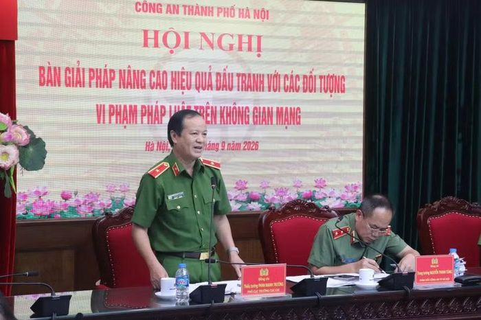 Thiếu tướng Phan Mạnh Trường - Phó Cục trưởng Cục Cảnh sát hình sự, Bộ Công an ghi nhận CATP đã nhận diện khá đầy đủ, chính xác tình hình, nguyên nhân và những khó khăn trong đấu tranh với tội phạm công nghệ cao