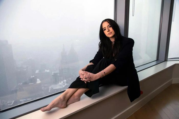 Ashley St. Clair vốn là một bình luận viên chính trị bảo thủ. Ảnh: NY Post. 