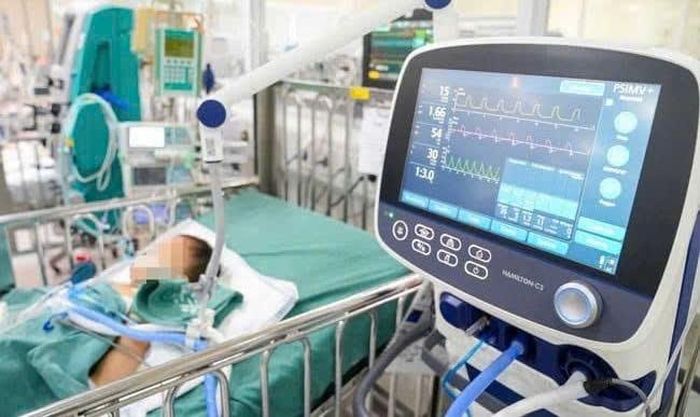 Bệnh não hoại tử cấp tính là biến chứng hiếm gặp sau nhiễm virus, có thể diễn tiến nhanh và gây tổn thương não nghiêm trọng ở trẻ. Ảnh: BVCC.