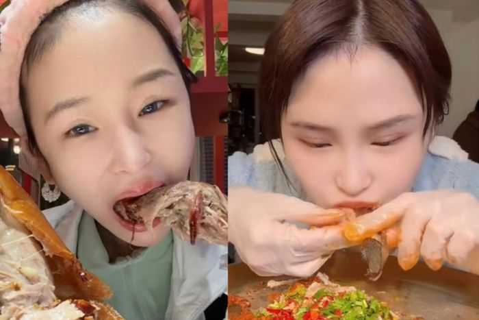  Ăn quá nhiều trong thời gian ngắn có thể khiến dạ dày bị căng giãn quá mức, làm tăng nguy cơ giãn dạ dày cấp. Ảnh: Sina.
