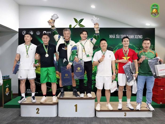 Diễn viên Minh Tiệp giành Huy chương Bạc tại World Cup Pickleball 2026