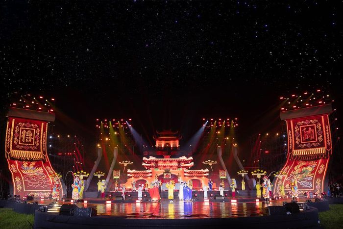 Hình ảnh tại buổi Tổng duyệt Đêm khai mạc Festival Thăng Long - Hà Nội lần thứ II năm 2026 vào tối 9/9. Ảnh: BTC