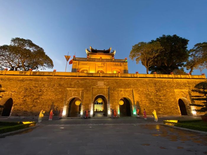 Khu di tích Hoàng thành Thăng Long (Ảnh: nhandan.vn)