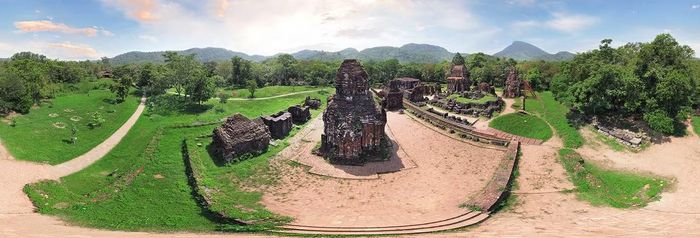 Di sản văn hóa thế giới Mỹ Sơn. (Ảnh: Trang disanvanhoamyson.vn)