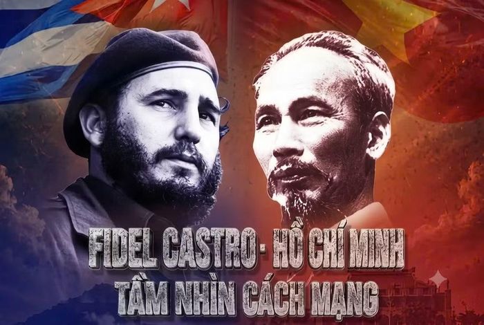 Tập 6 bộ phim tài liệu “Hai trái tim chung nhịp đập” với tựa đề “Fidel Castro-Hồ Chí Minh: Tầm nhìn cách mạng” được chính thức công chiếu. (Ảnh: Đại sứ quán Việt Nam tại Cuba cung cấp)