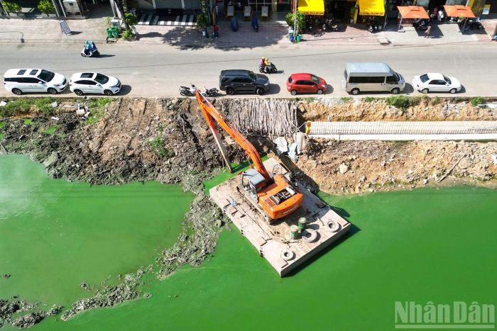 Ba tháng sau thời điểm ghi nhận công trình đạt khoảng 80-90% khối lượng.