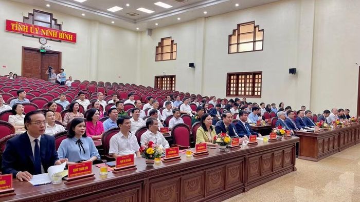 Các đại biểu tham dự hội nghị. (Ảnh: YẾN TRINH)