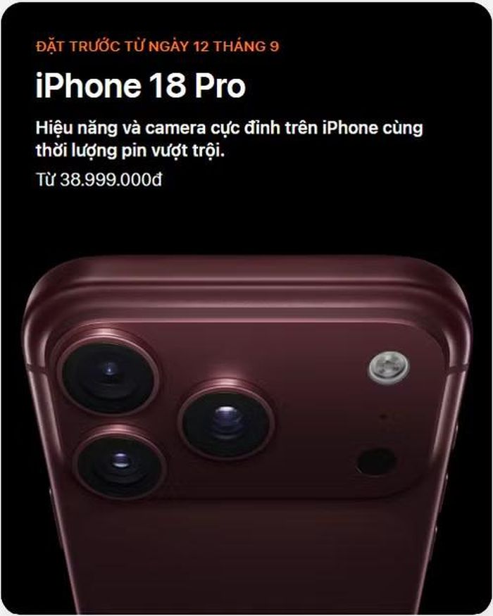 Ảnh: APPLE VIETNAM.