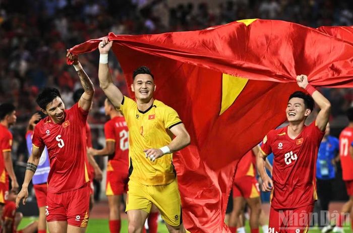 Đội tuyển bóng đá Việt Nam vừa bảo vệ thành công chức vô địch ASEAN Cup 2026 hồi tháng 8 vừa qua. (Ảnh: TRẦN HẢI)