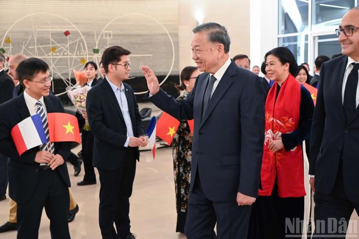 Chuyến thăm chính thức Cộng hòa Pháp của Tổng Bí thư, Chủ tịch nước Tô Lâm tiếp tục khẳng định sự coi trọng đặc biệt của Việt Nam đối với quan hệ Đối tác chiến lược toàn diện Việt Nam-Pháp.