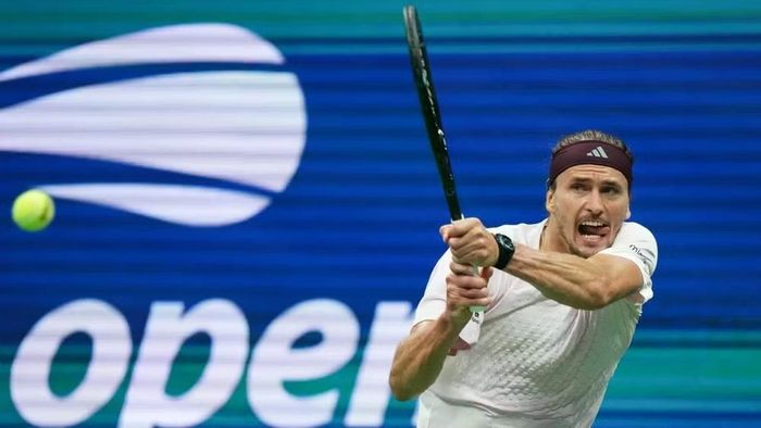 Zverev thi đấu bùng nổ. (Ảnh: US Open)